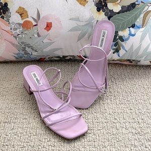 *Like New* Steve Madden Lilac Remmi Heeled Sandals